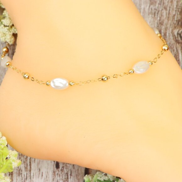 "Dainty Anklet for Women – Elegant Everyday Jewelry & Perfect Gift | MLCRC2168 - Picture 9 of 10